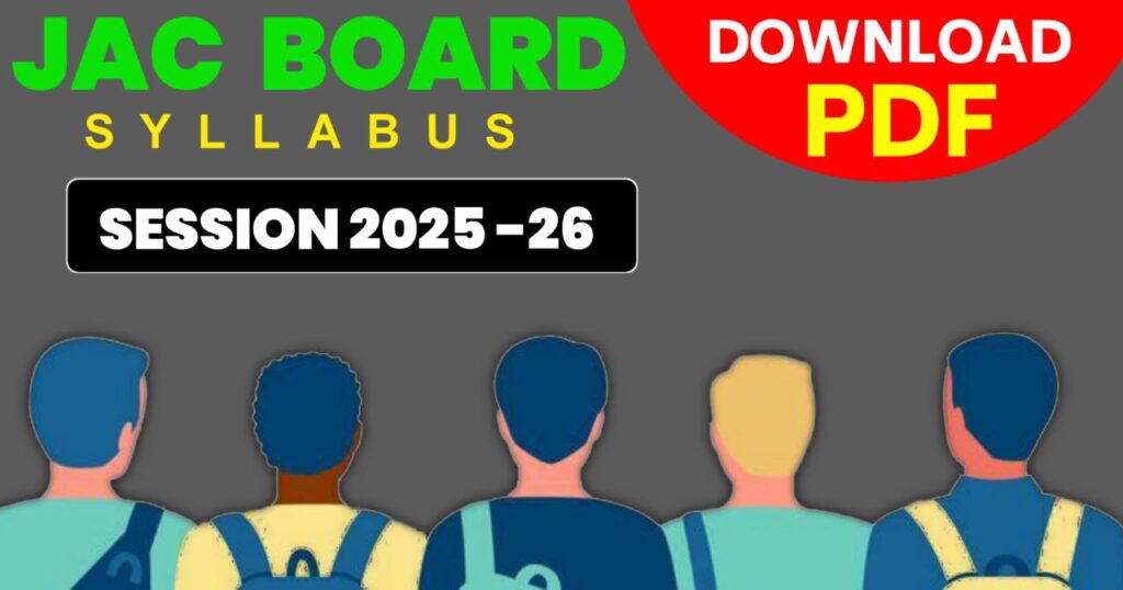 Class 9 JAC Board Syllabus 2025-26